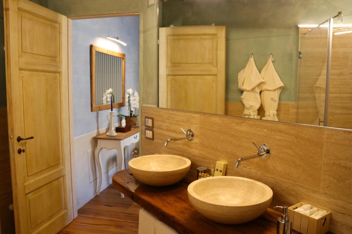 Il Mastio Di Spedaletto Bed & Breakfast ปีเอนซา ภายนอก รูปภาพ