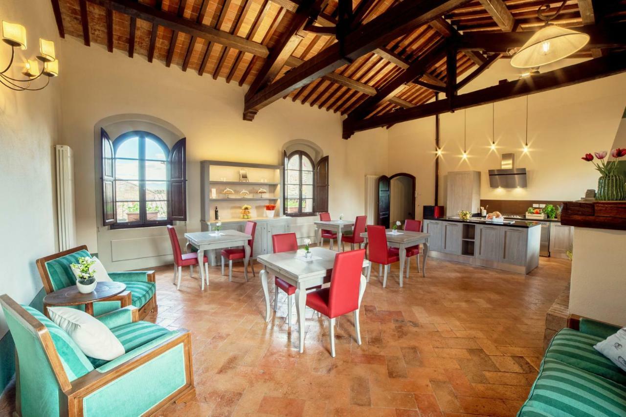 Il Mastio Di Spedaletto Bed & Breakfast ปีเอนซา ภายนอก รูปภาพ